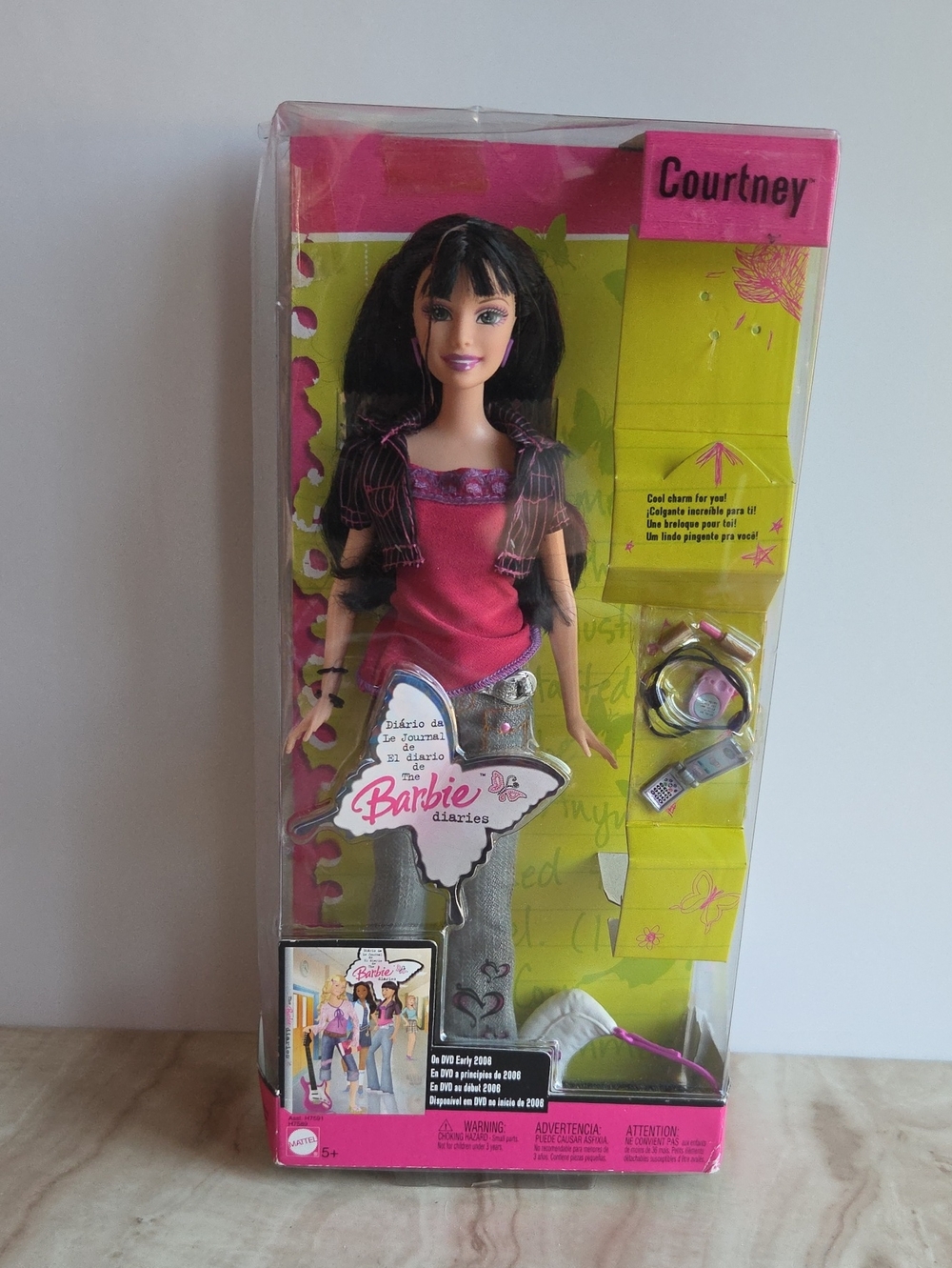 The Barbie Diaries Courtney NIB 2005 Mattel